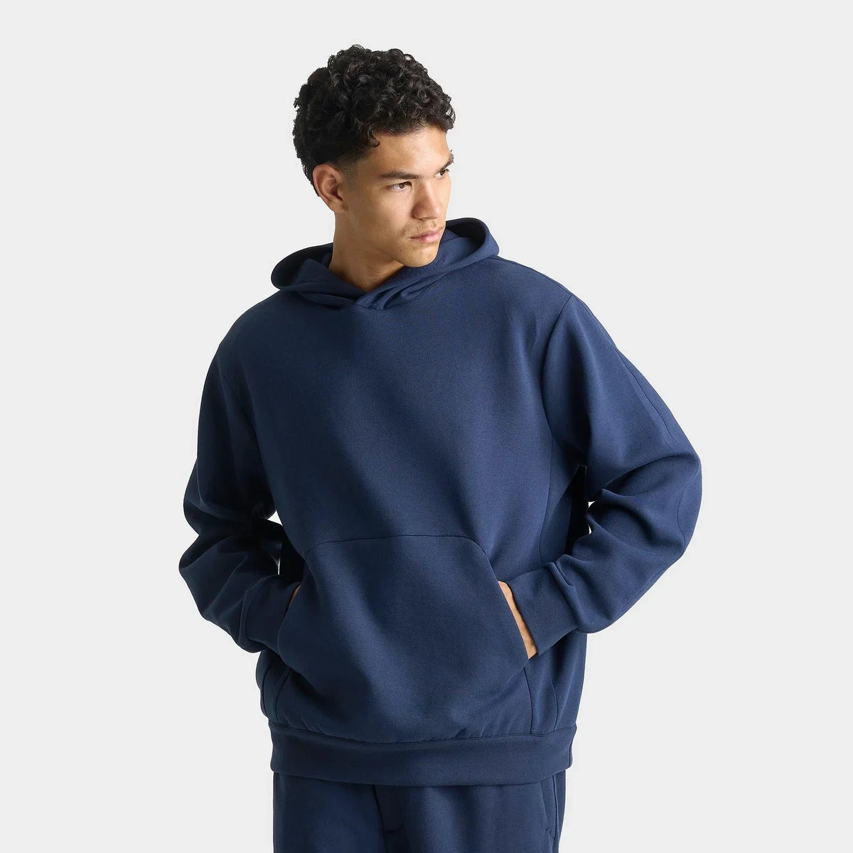 Men's Moisture-Wicking Pullover Hoodie - Blue