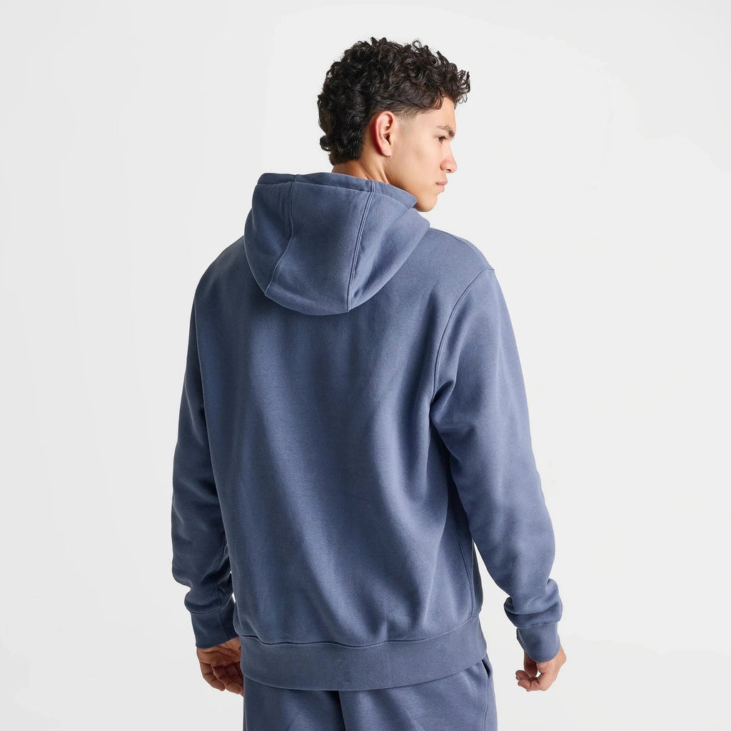 Men's Embroidered Fleece Pullover Hoodie