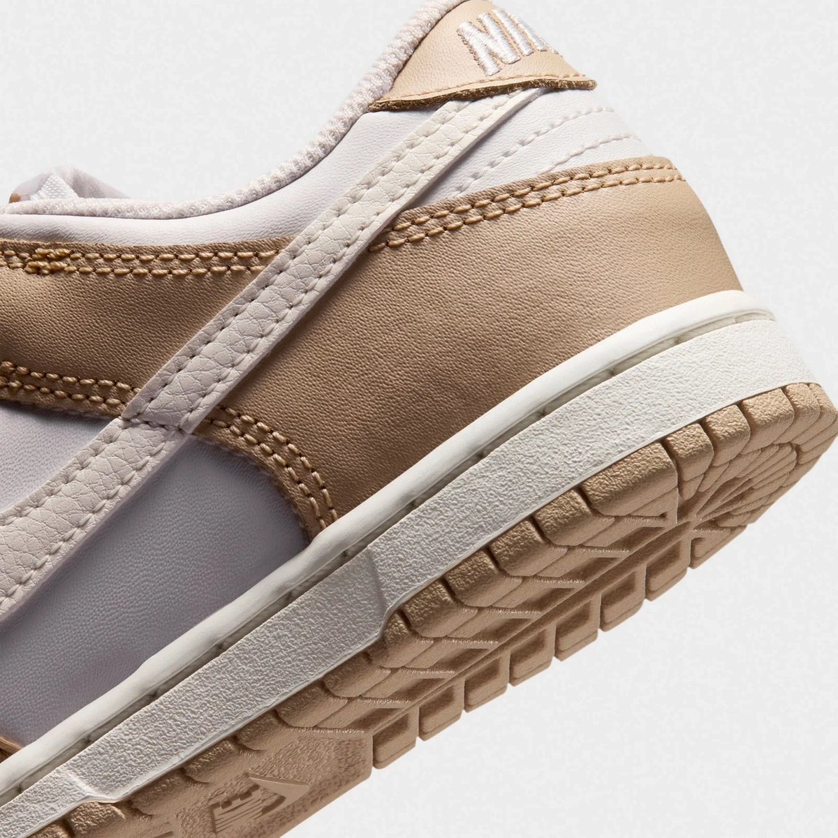 Little Kids' Leather Low-Top Sneakers - Brown