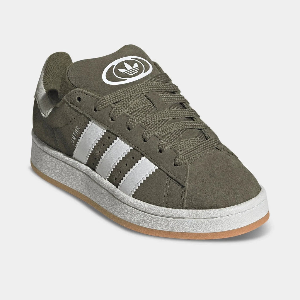 Kids' Skate-Inspired Leather Sneakers