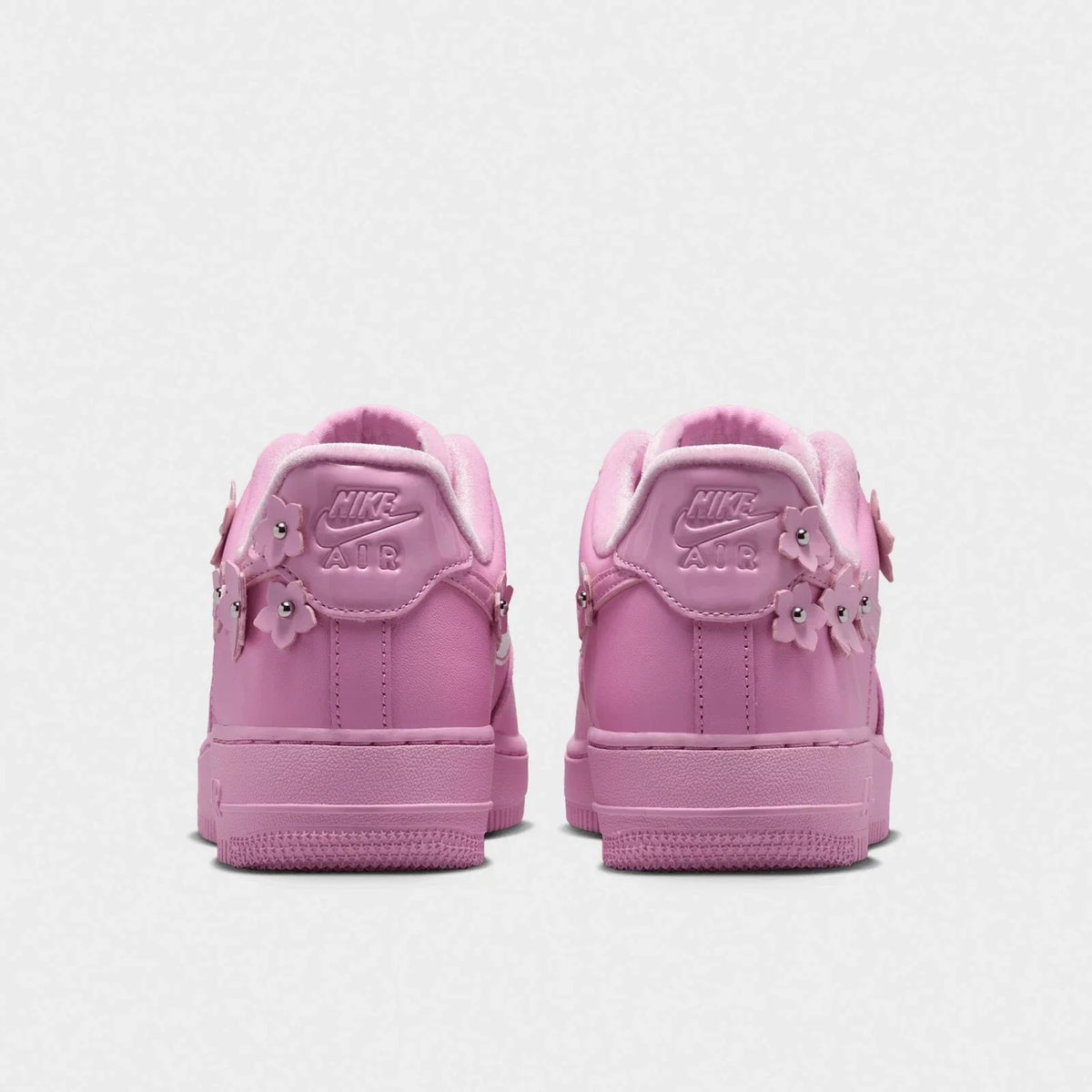 Women's Floral Leather Low Top Sneaker