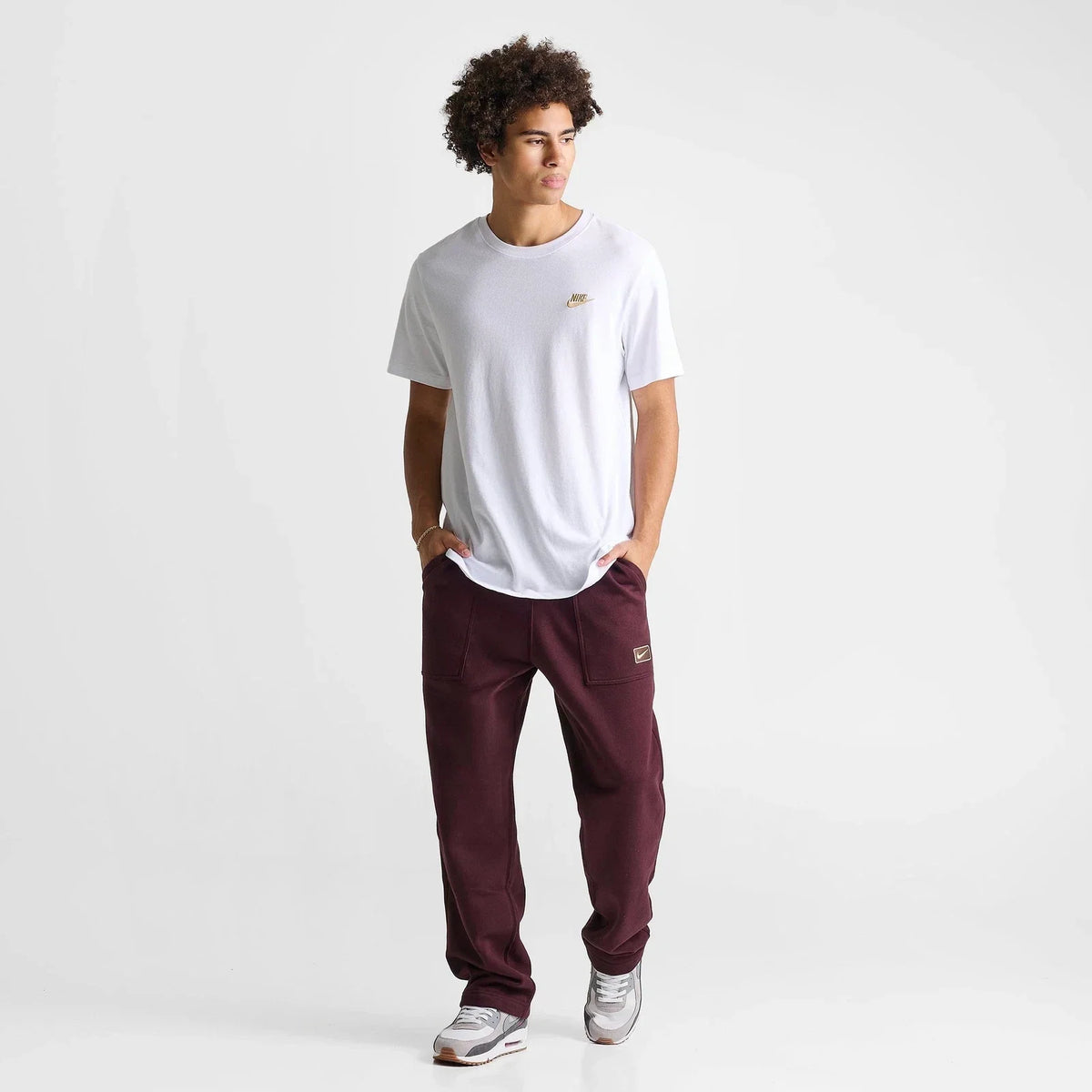 Men's Oversized Graphic Fleece Sweatpants